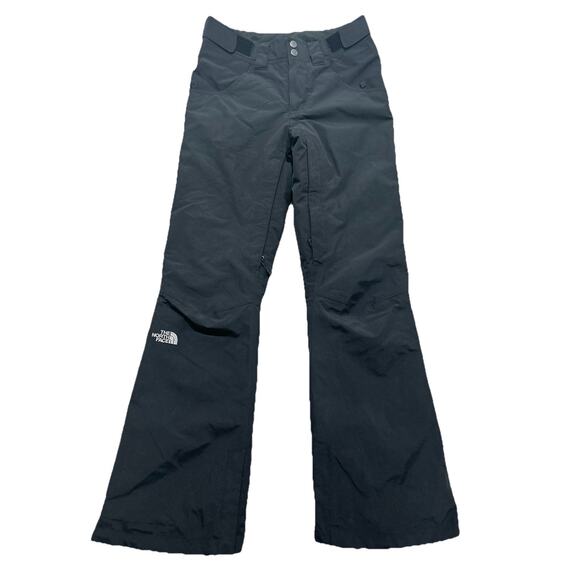 The North Face Women’s XS Insulated Waterproof Snow Ski Pants Hyvent - Black - Picture 2 of 10